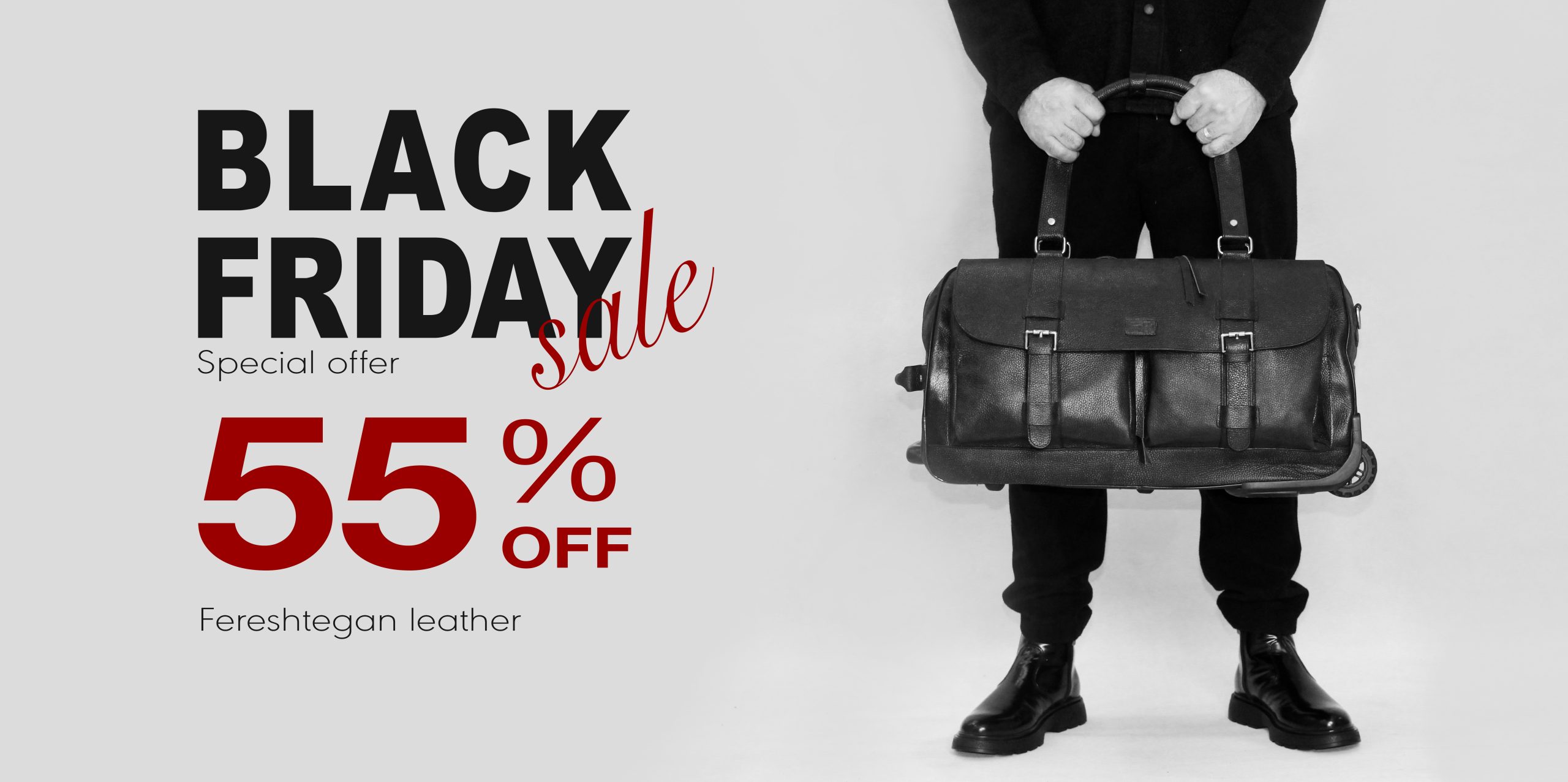 خرید اینترنتی چرم فرشتگان | چرم فرشتگان تخفیف ویژه بلک فرایدی 55% در همه شعب